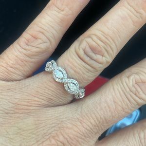 Retired Neil Lane Diamond band 14k white gold 1.5ctw Real Diamonds